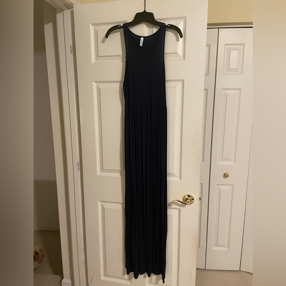Navy Blue Maxi - Picture 2 of 4